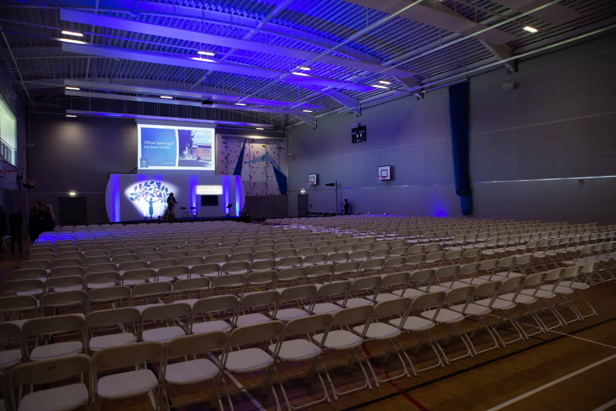 Event within sportshall